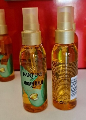 2 adet Pantene PRO-V Argan özlü saç bakım yağı. - Görsel 2