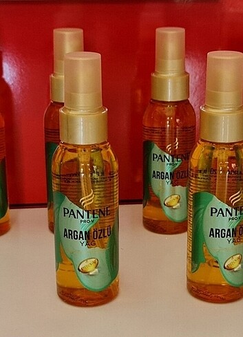 2 adet Pantene PRO-V Argan özlü saç bakım yağı. - Görsel 3