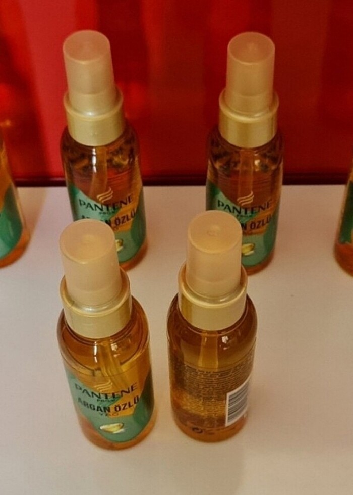 2 adet Pantene PRO-V Argan özlü saç bakım yağı. - Görsel 4