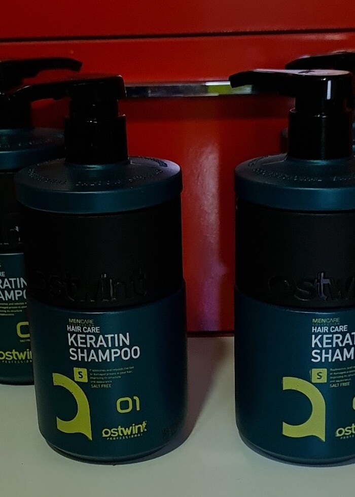 Ostwint Keratin Tuzsuz Şampuan. 600 ml. - Görsel 4