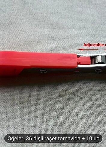 36 Dişli Mini Dişli CIRCIR ve 10 uç. Sıfır poşetinde. - Görsel 5