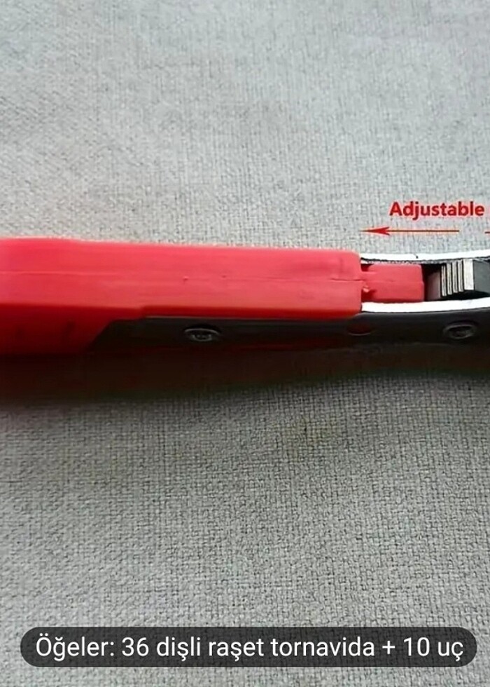 36 Dişli Mini Dişli CIRCIR ve 10 uç. Sıfır poşetinde. - Görsel 5