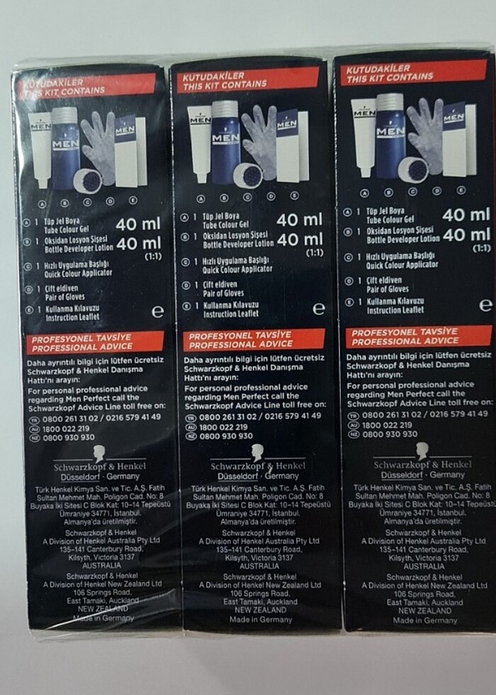 Schwarzkopf MEN PERFECT 50 Açık kahve saç boyası. - Görsel 3