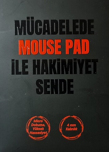 POLOSMART PGM31 oyuncu mouse pad. Sıfır kutusunda - Görsel 2