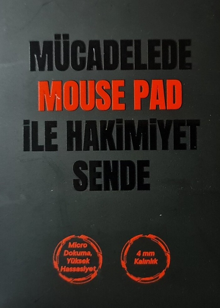 POLOSMART PGM31 oyuncu mouse pad. Sıfır kutusunda - Görsel 2