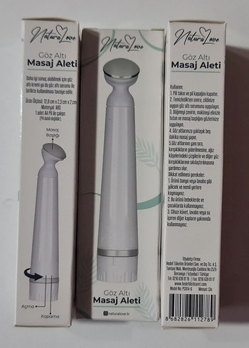 Naturalove titreşimli gözaltı masaj aleti. Sıfır kutusunda - Görsel 10