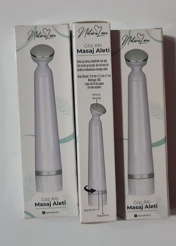 Naturalove titreşimli gözaltı masaj aleti. Sıfır kutusunda - Görsel 13