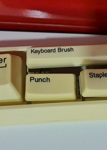 Keyboard Stationary Set Bilgisayar Klavye Ofis Seti - Görsel 9