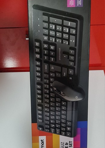 Polosmart PSK11 kablosuz klavye ve Mouse set. - Görsel 11