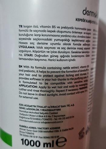 2 ürün argan saç serumu Dermokil saç dökülme karşı şampuan - Görsel 2