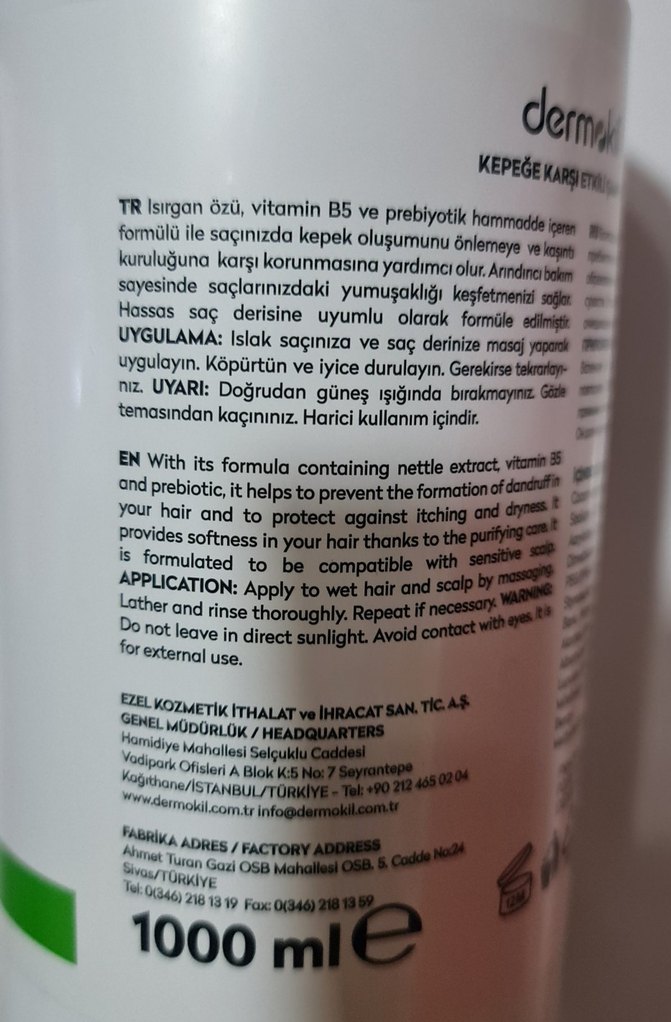 2 ürün argan saç serumu Dermokil saç dökülme karşı şampuan - Görsel 2