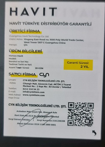 HAVİT KB838L oyuncu Bilgisayar klevyesi. Gemenote. - Görsel 12