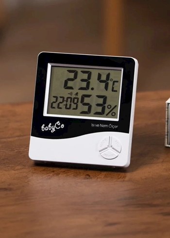 babyCo Dijital Sıcaklık ve Nem Ölçer - Görsel 3