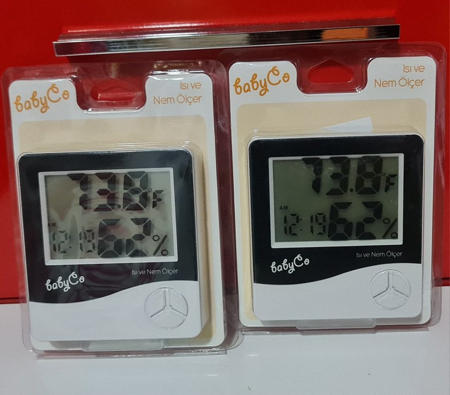babyCo Dijital Sıcaklık ve Nem Ölçer - Görsel 5