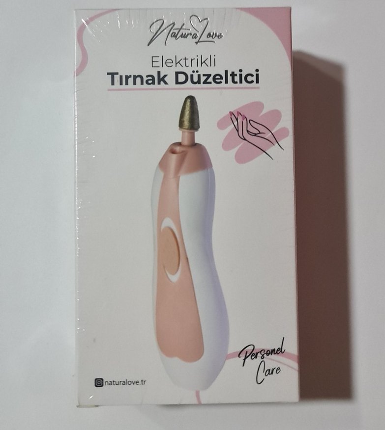 Naturalove elektrikli tırnak düzeltici. Sıfır kutusunda. - Görsel 2