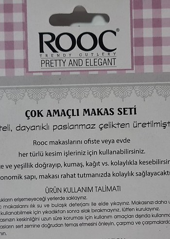 ROOC 3 lü çok amaçlı makas seti. AÇIK SÜTLÜ KAHVE - Görsel 5
