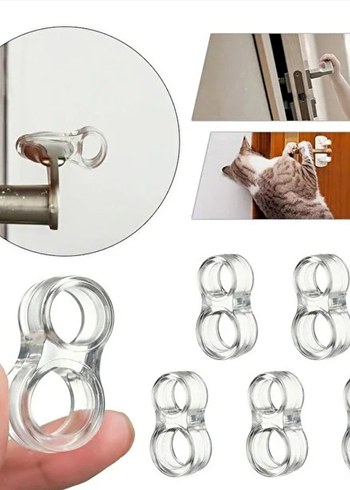 5 adet kapı ve pencere kolu tamponu.