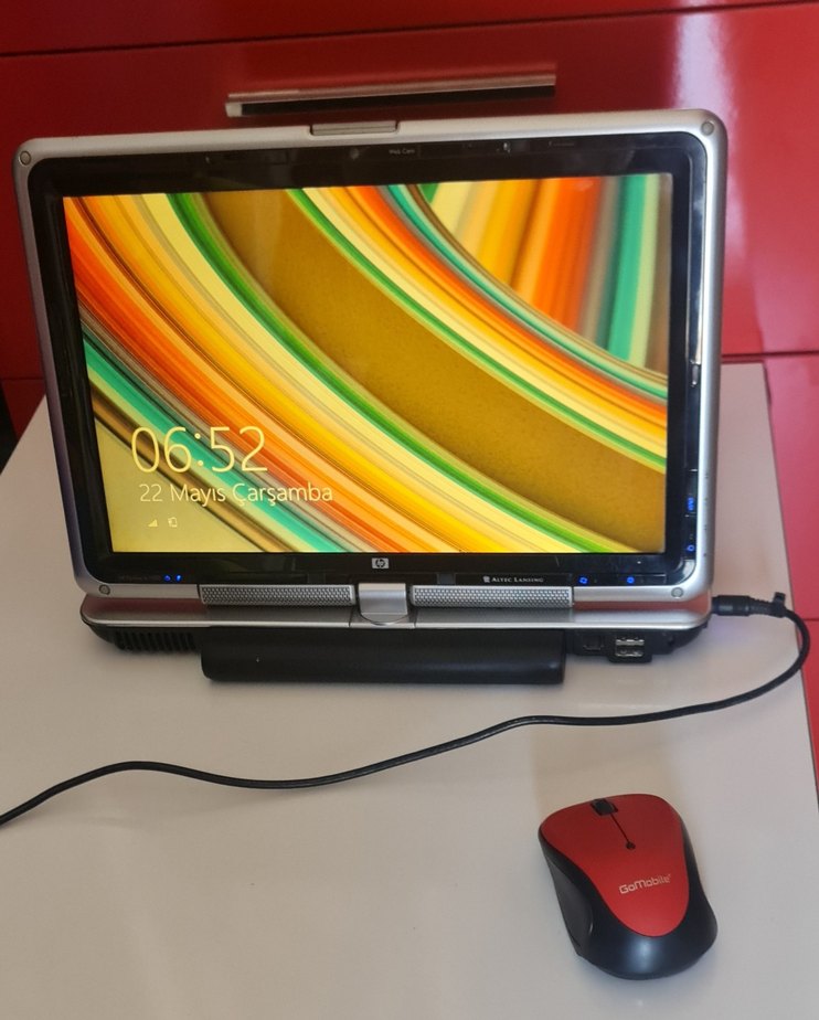 Çok Renkli HP Tablet Laptop - Görsel 2
