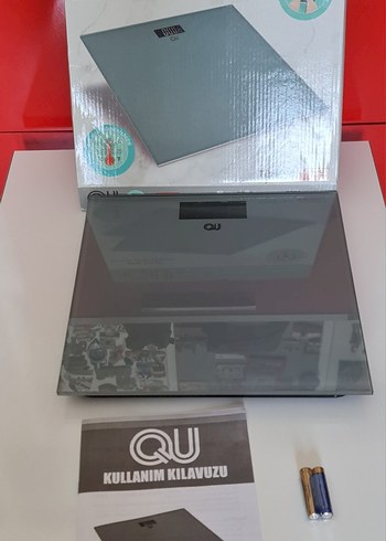 Beden Renk QU HS150 dijital cam baskül. Sıfır kutusunda.