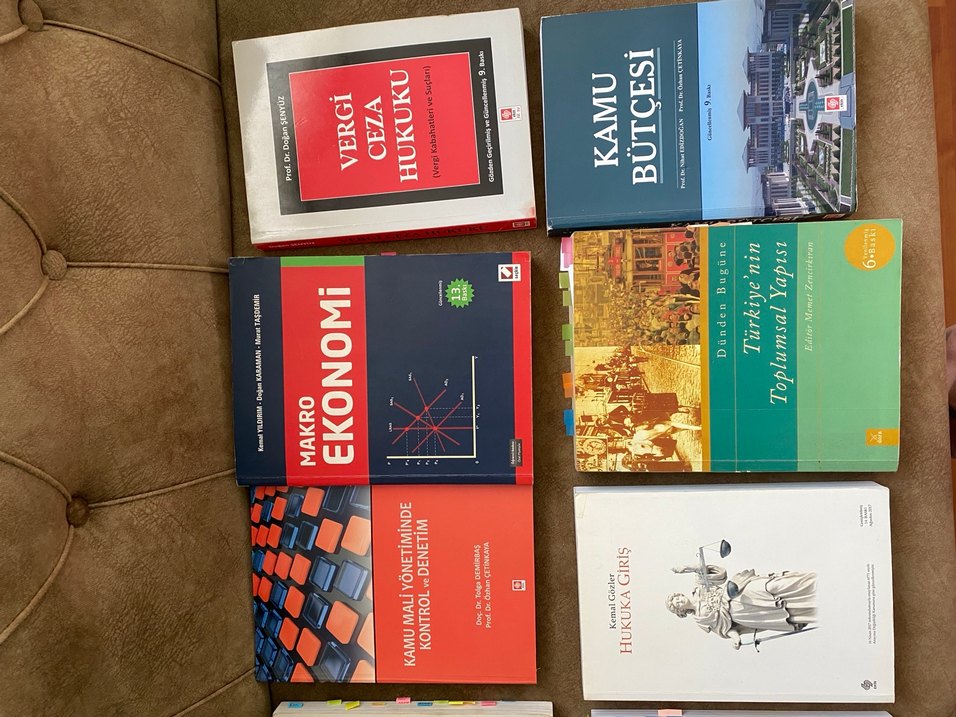 Bursa Uludağ Üniversitesi Maliye bölümü kitapları - Görsel 3