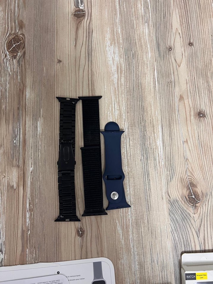 APPLE WATCH SERIES 9 GPS 45 MM GÜMÜŞ ALÜMİNYUM KASA AKILLI SAAT - Görsel 3