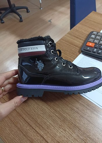 35 Beden mor Renk kız çocuk bot