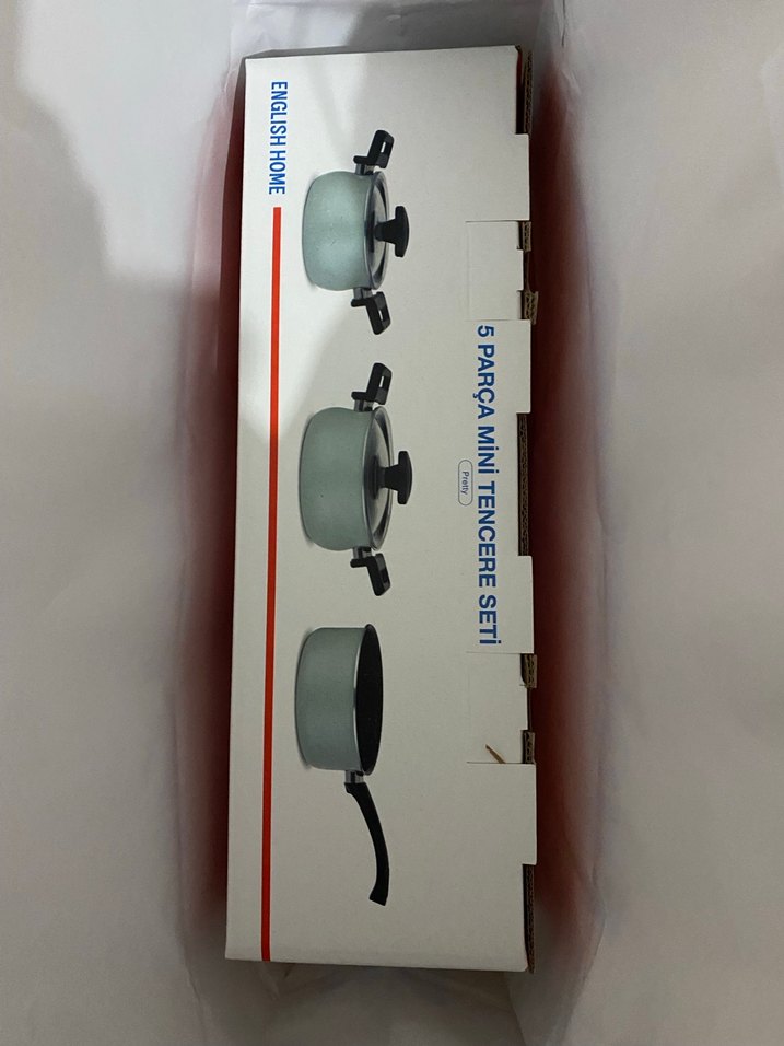 English Home Pretty Premium 5 Parça Mini Tencere Seti - Görsel 2