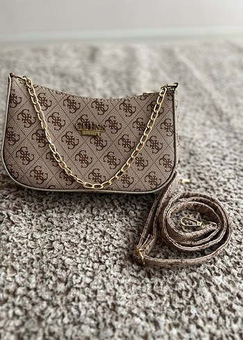 Zincir Detaylı Kahverengi Kadın Çanta - Görsel 2