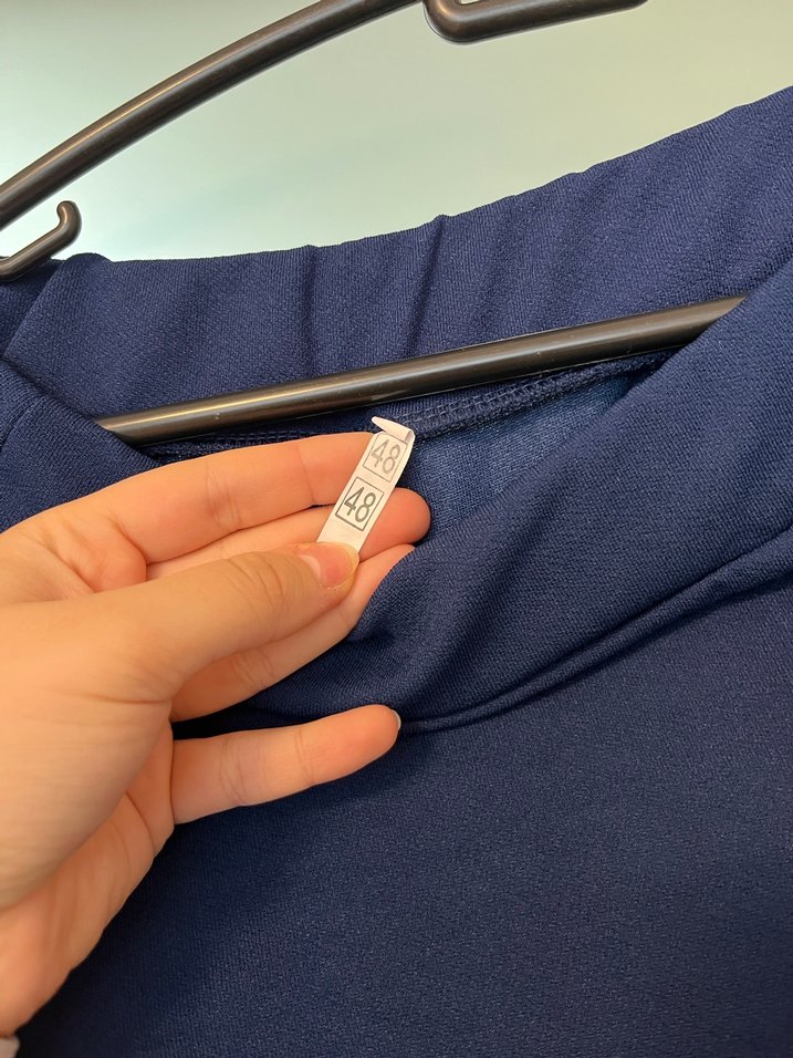 Lacivert Uzun Kalem Kadın Etek - Görsel 2