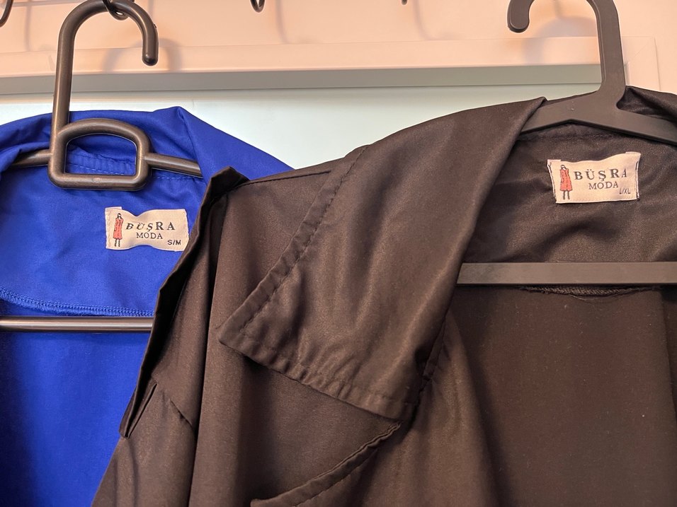 Kadın Uzun Kollu Salaş Trençkot - Görsel 3