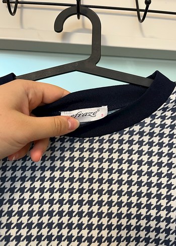 Kadın Gri Ekose Uzun Kollu ikili takım - Görsel 3