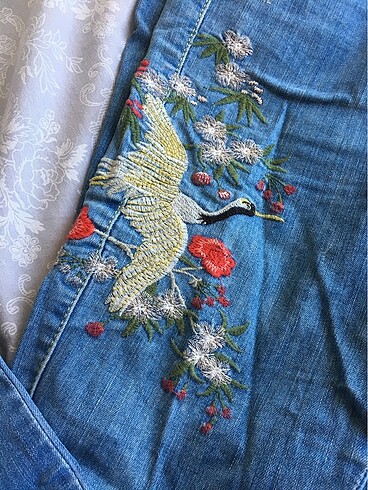 42 Beden Jean Kot pantolon