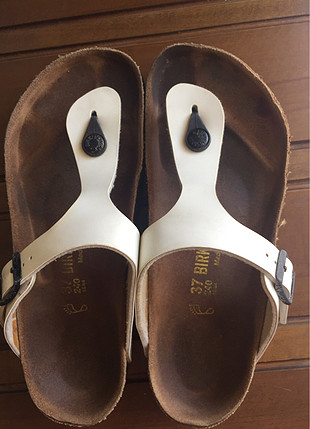 37 Beden beyaz Renk Birkenstock terlik