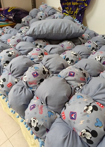 Pamuklu Gri Desenli Çocuk Yatak Seti - Görsel 8