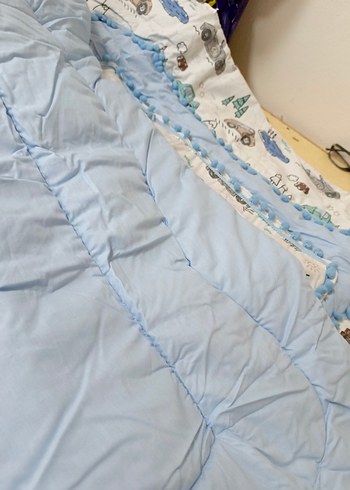 Çocuklar için Nakışlı Pamuklu Yastık - Görsel 6