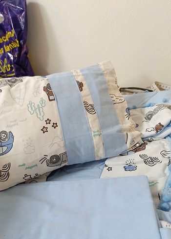 Çocuklar için Nakışlı Pamuklu Yastık - Görsel 7