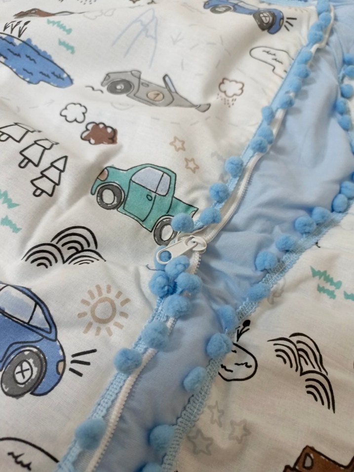 Çocuklar için Nakışlı Pamuklu Yastık - Görsel 5