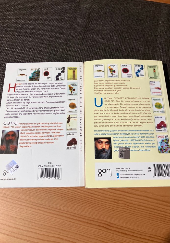 Osho'dan Yaratıcılık ve Cesaret Kitapları - Görsel 5