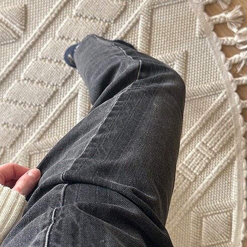 s Beden siyah Renk Twist Jean