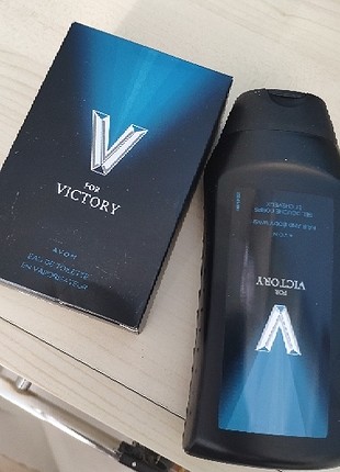 victory parfüm ve duş jeli erkek