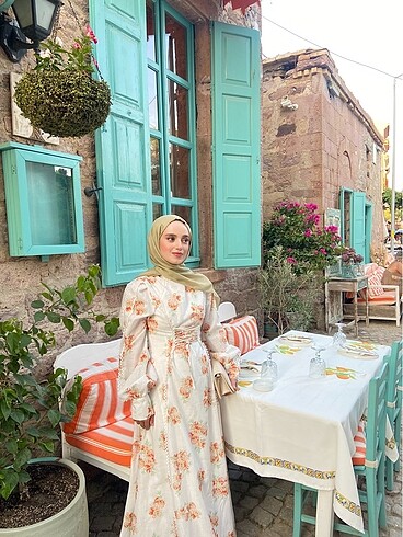 Suud Collection Renkli elbise