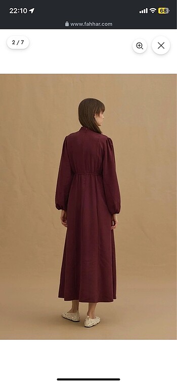 Suud Collection Uzun elbise