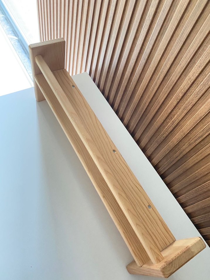 OlcayAksesuar Doğal Ahşap Montessori Kitaplık - Görsel 3