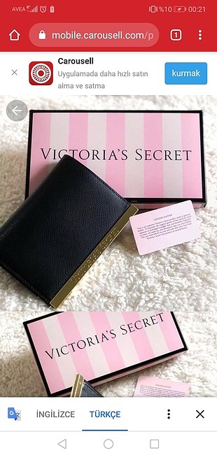 victoria's secret pasaport 