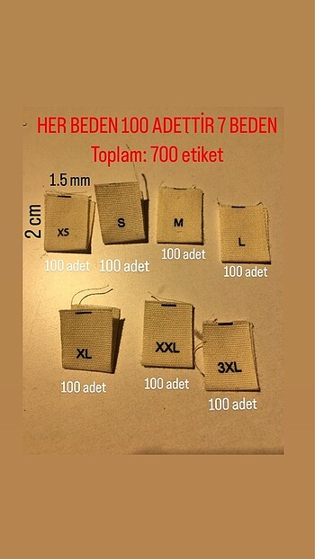 Pamuk Beden Etiketi