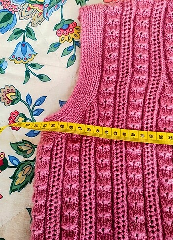 Çeyizlik pembe ve siyah yelek 2 adet