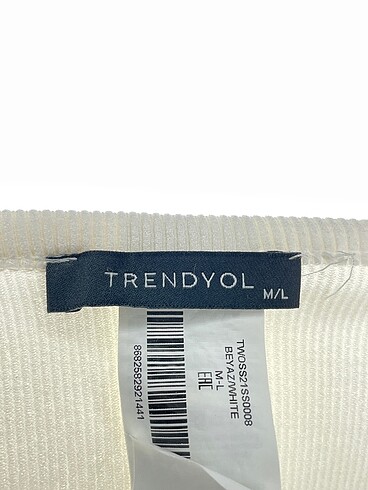 m Beden beyaz Renk Trendyol & Milla Mini Üst %70 İndirimli.