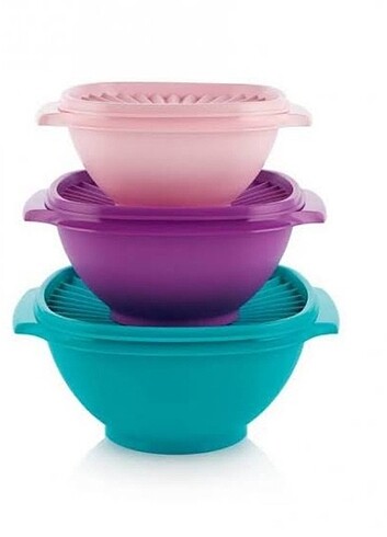 Yıldız kaplar 3 lü set 