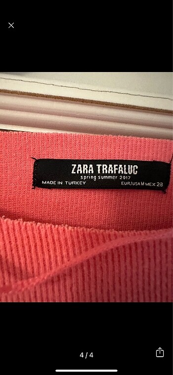 m Beden pembe Renk Zara sweatahirt