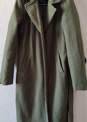 Uzun Haki Kadın Kaban - Görsel 2